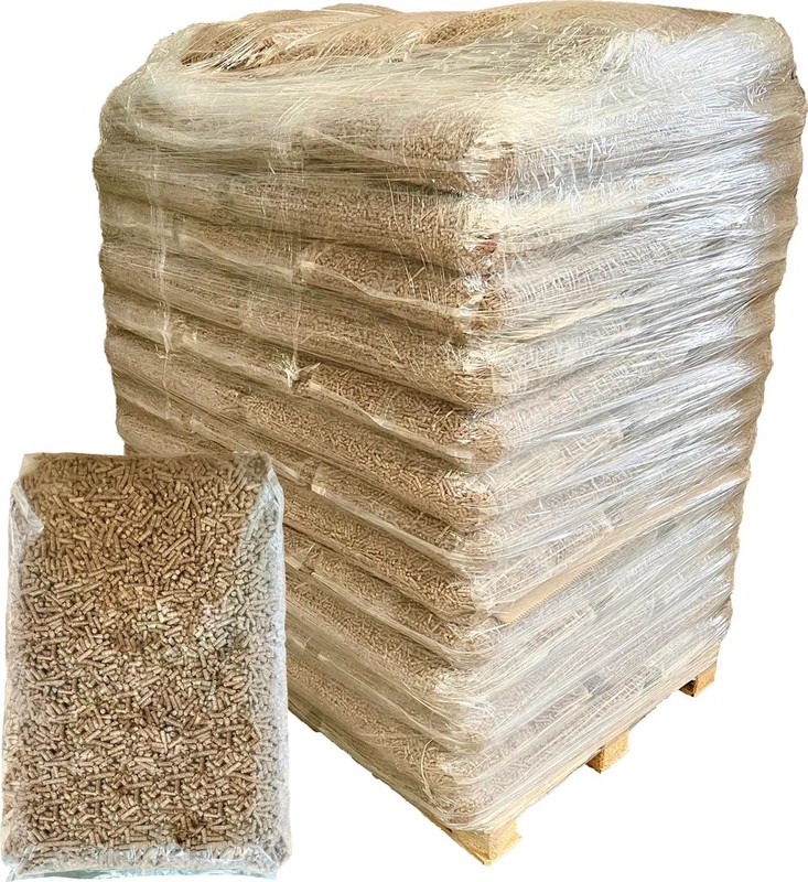 Eichenholzpellets 6 mm – 1020 kg – Premium Qualität