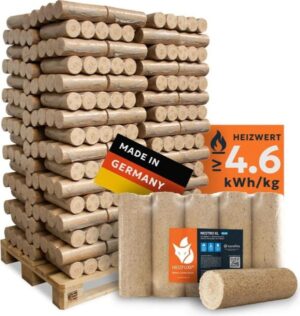 Heizfuxx Nestro XL Blue Briketts – 960 kg Palette